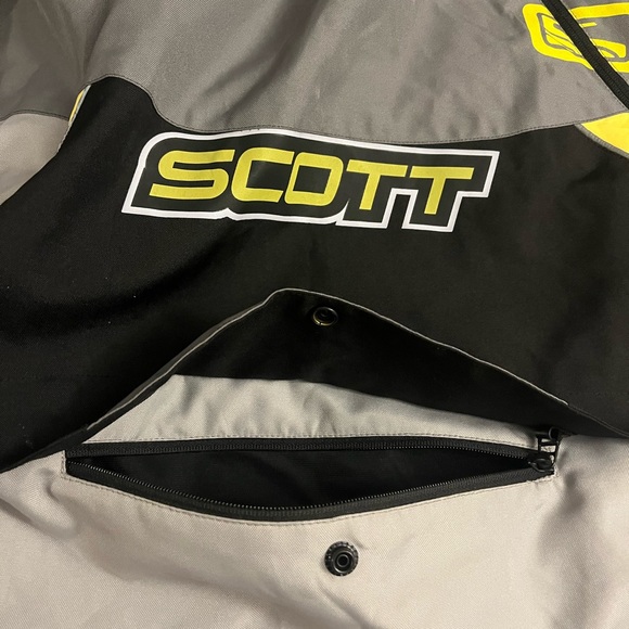 Scott Motorsports Reima Tec Waterproof Jacket Shell Mens XXL Grey - Picture 3 of 11